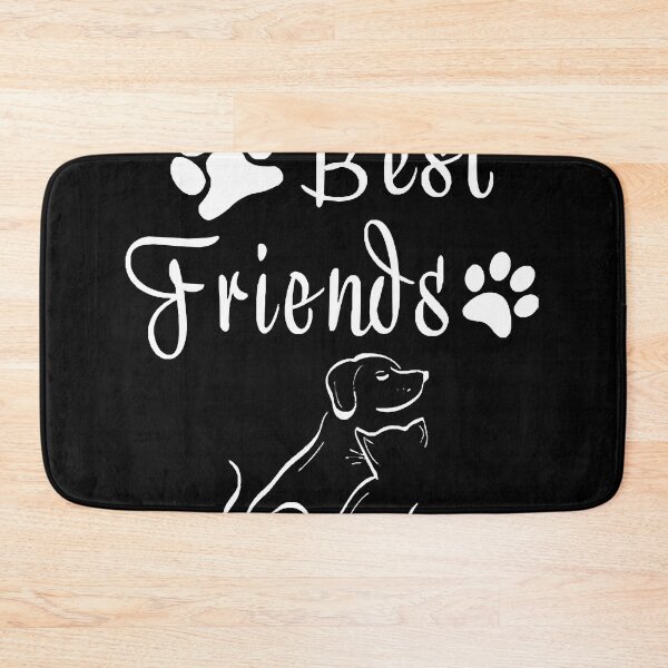 Item preview, Best Friends Cat and Dog Mom Cat Dog Graphic T-Shirt designed and sold by OrestesGuerra.