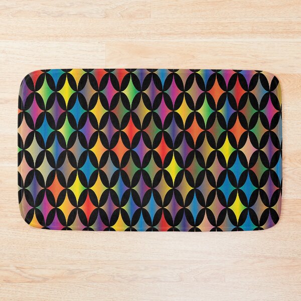 Item preview, Color Combination Pattern, Retro Abstract Multi Color Pattern designed and sold by Mr-true-design.
