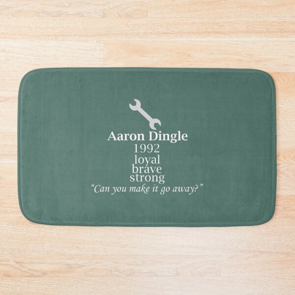 Item preview, Aaron Dingle Text   designed and sold by CopperAndReeds.