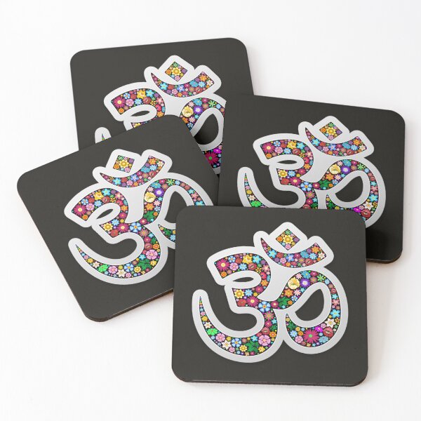 Item preview, Namaste Floral Yoga Symbol    designed and sold by CopperAndReeds.