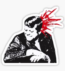 john f. kennedy misfits bullet sticker Sticker