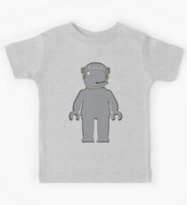 Banksy Style Astronaut Minifig Kids Tee