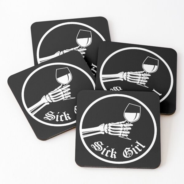 Item preview, Sick Girl - Wine Edition designed and sold by DovbleTrovble.