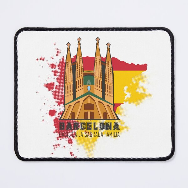 Item preview, Barcelona  Basilica La Sagrada Familia designed and sold by ArtTees44.