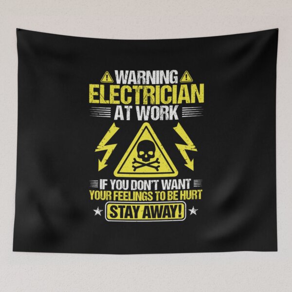 Item preview, Warning lineman funny quotes designed and sold by BrennaEirlys.