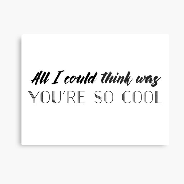 Item preview, True Romance - All I could think was you're so cool designed and sold by doodle189.