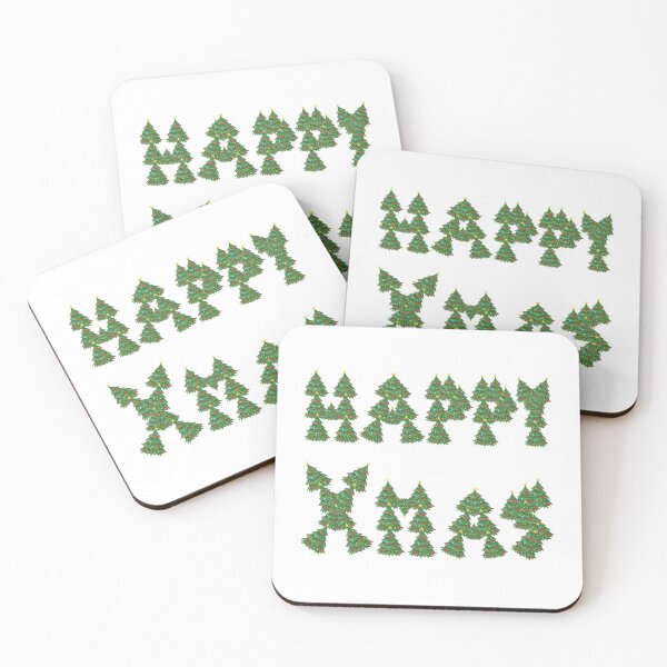 Item preview, Happy Xmas Made Of Chritmas Trees! | Happy Christmas | Funny Christmas designed and sold by CosmicStory.