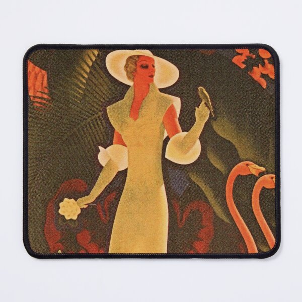 Item preview, Vintage winter travel resort ad designed and sold by aapshop.