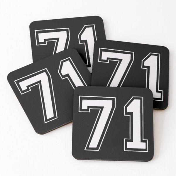Item preview, Sport Number 71 White  designed and sold by Maelyn-Couch.