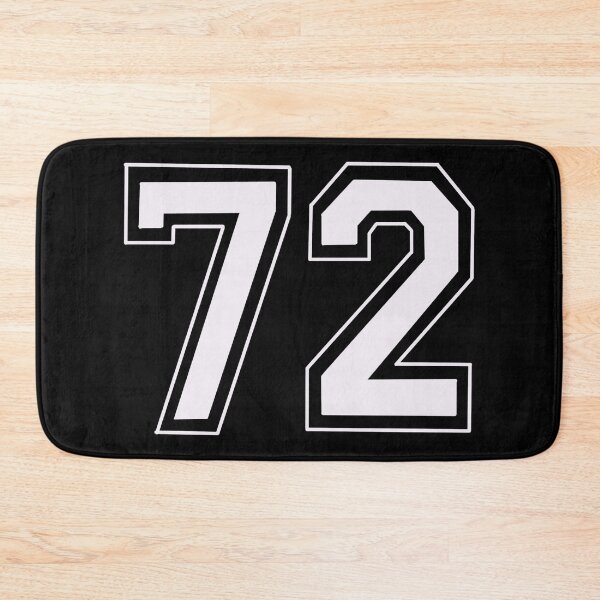 Item preview, Sport Number 72 White  designed and sold by Maelyn-Couch.