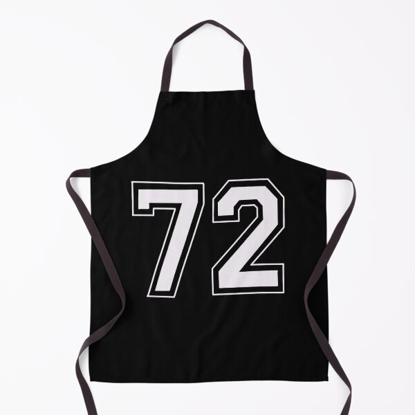 Item preview, Sport Number 72 White designed and sold by Maelyn-Couch.