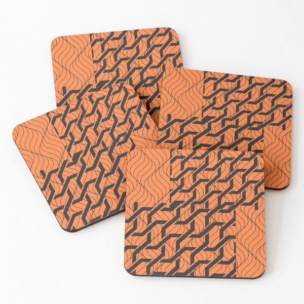 Item preview, Black lines on orange backround designed and sold by GG4YOU BEASTSHOP.