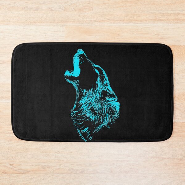 Item preview, Howling Blue Wolf Moon designed and sold by Makebashington.