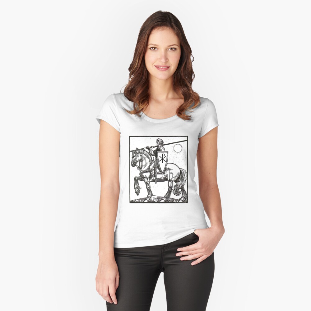 Item preview, Fitted Scoop T-Shirt designed and sold by GetWoke.