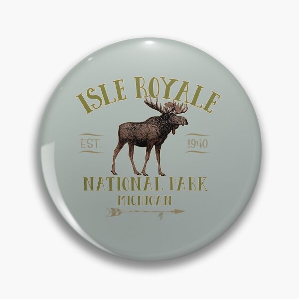 Item preview, Moose Michigan In The Park designed and sold by cocanut.