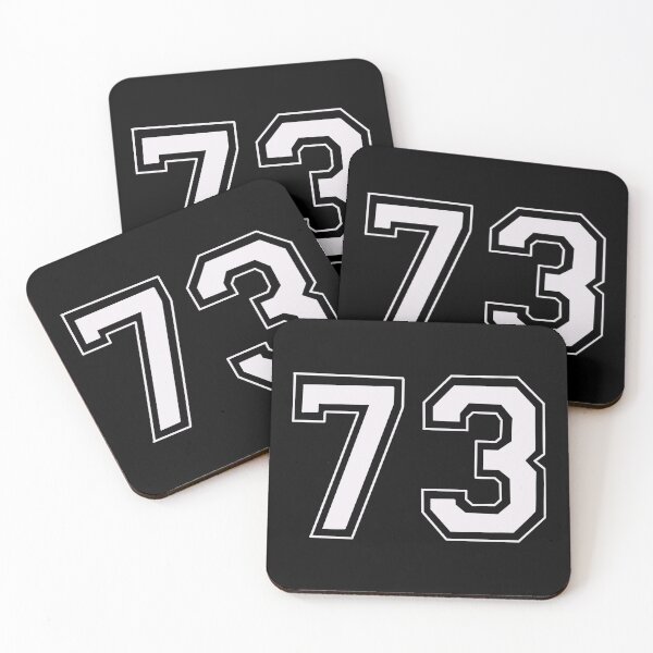 Item preview, Sport Number 73 White  designed and sold by Maelyn-Couch.