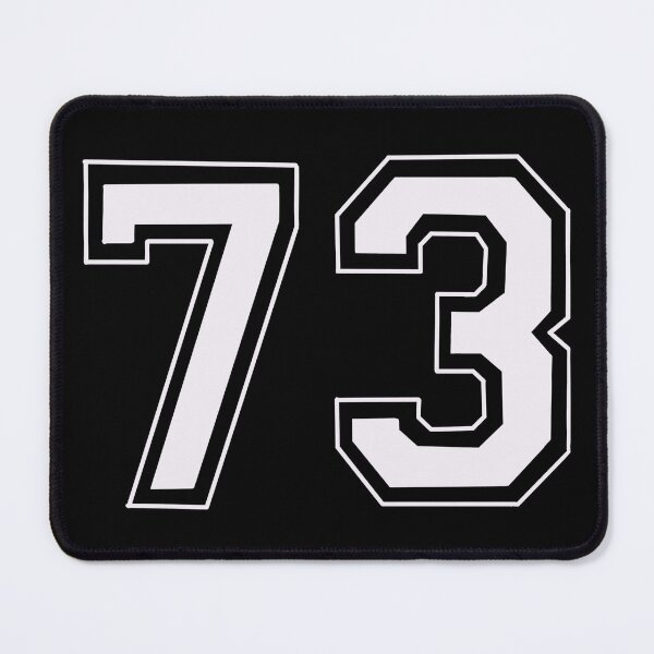Item preview, Sport Number 73 White designed and sold by Maelyn-Couch.