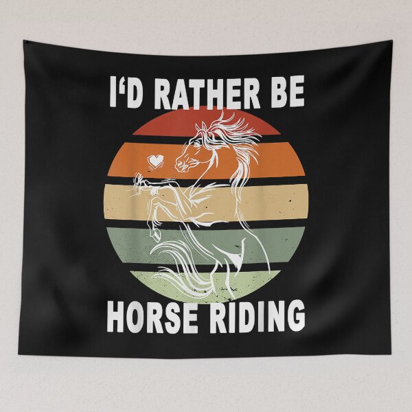 Item preview, Horse Equestrian Rider Horse Retro Sun designed and sold by JudyDComacho.