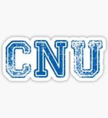 CNU - Christopher Newport University Sticker