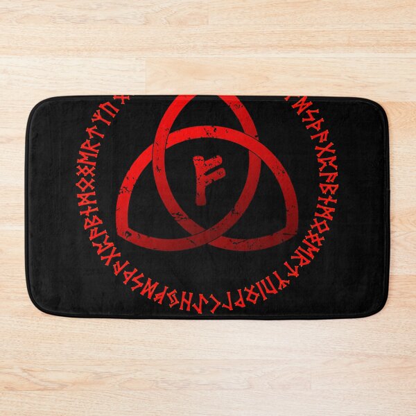 Item preview, Flamed Nordic rune circle and Fehu rune designed and sold by Eliane2019.