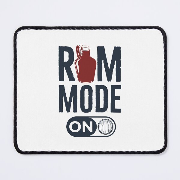 Item preview, rum mode on - funny shirt ideas for rum  lovers wine lovers designed and sold by AitchDesigns.