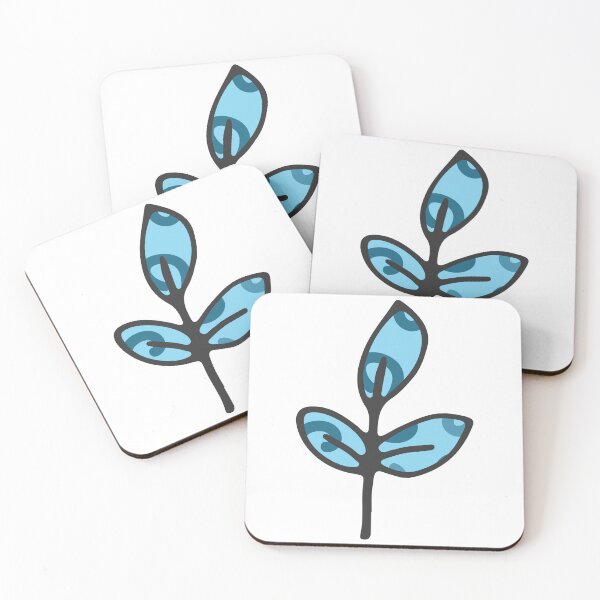 Item preview, Blue Leaves designed and sold by Tia-Ako.