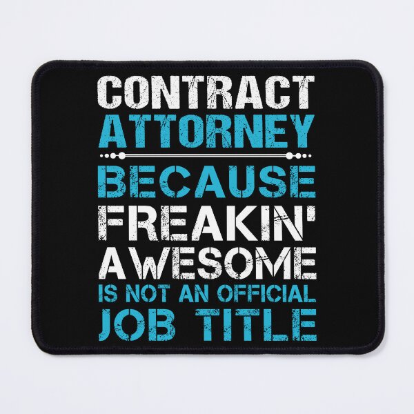 Item preview, Contract Attorney T Shirt - Freaking Awesome Gift Item Tee designed and sold by miraschroe.