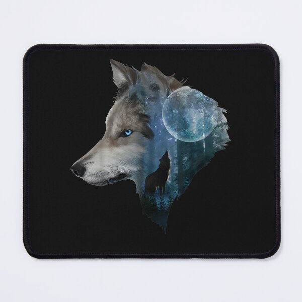 Item preview, Howling Wolf Full Moon Wolves designed and sold by Makebashington.