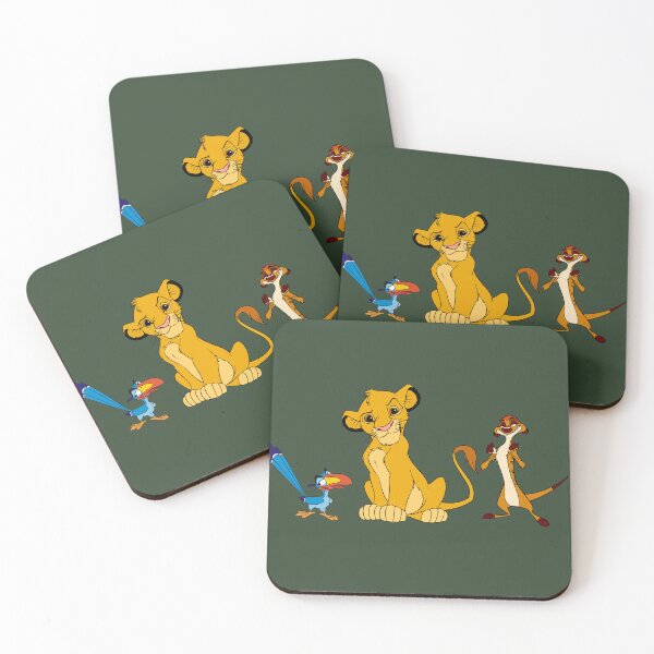 Item preview, Simba Zazu and Timon - Cartoon designed and sold by RMelissart.