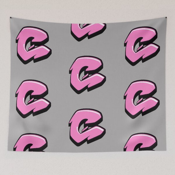 Item preview, Graffiti Letter C (Pink) designed and sold by NameGraffiti.