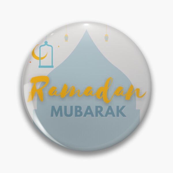 Item preview, Happy Ramadan Mubarak Blue and Gray 2022 - رمضان مبارك designed and sold by Levated.