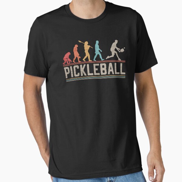 Item preview, Pickleball Evolution of Man Funny Pickleballer designed and sold by grinta2021.