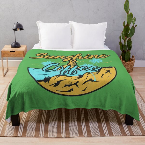 Item preview, Sunshine And Coffee Travel Retro Vacation Beach designed and sold by cocanut.