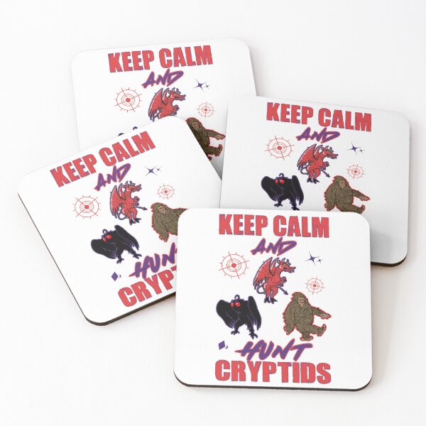 Item preview, Keep calm and hunt cryptids designed and sold by SidTastic .