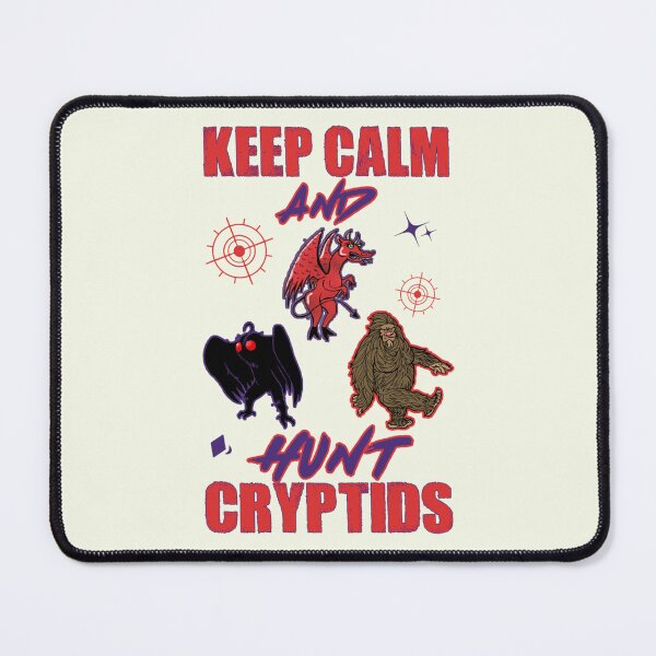 Item preview, Keep calm and hunt cryptids designed and sold by SidTastic .