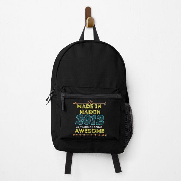 Item preview, Made In March 2012 10 Years Of Being Awesome, Funny Birthday Gift designed and sold by AMERZAGUE DESIGN.