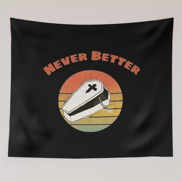 Item preview, Never Better Skeleton Color Text Essential . designed and sold by eliasallawes.
