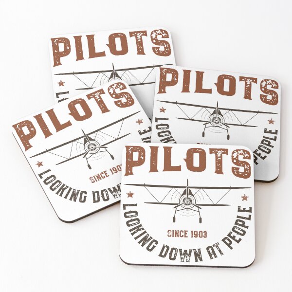 Item preview, pilots looking down at people - funny pilots shirt gift for pilots flying lovers designed and sold by AitchDesigns.