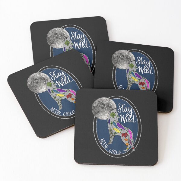 Item preview, Kids Stay Wild Moon Child (Wolf) designed and sold by Makebashington.
