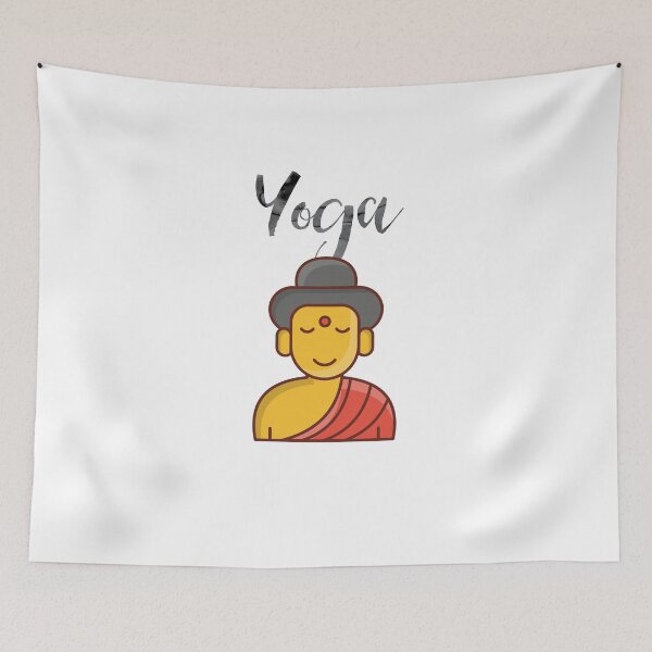 Item preview, Hindu-Indian Yoga Pose Illustration designed and sold by deepakrode7.