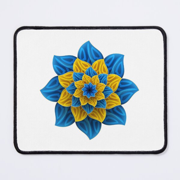 Item preview, Flower Ukraine, support Ukraine, Ukraine support, freedom, Emblem of Ukraine stand with Ukraine seller political love Ukraine designed and sold by Sonyi.