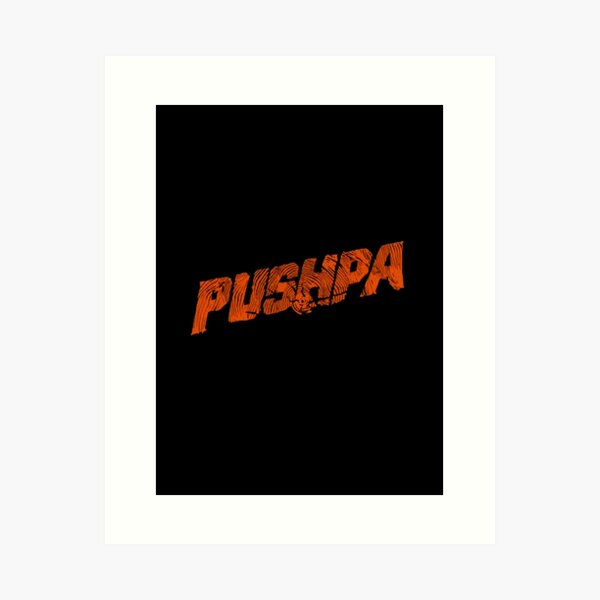 Pushpa Logo | Free Name Design Tool from Flaming Text