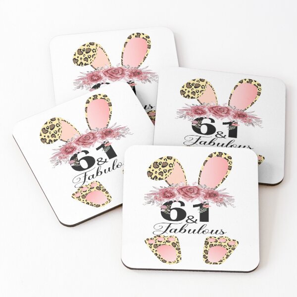 Item preview, 61 & Fabulous 61 Year Old Vintage Floral 1961 61st Birthday Gift designed and sold by xteamdesign.