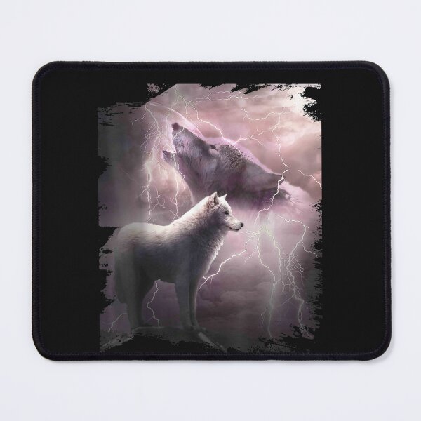 Item preview, Lightning Wolf Howling At The Moon designed and sold by Makebashington.