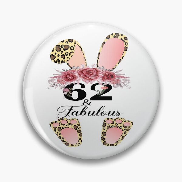 Item preview, 62 & Fabulous 62 Year Old Vintage Floral 1960 62nd Birthday Gift designed and sold by xteamdesign.