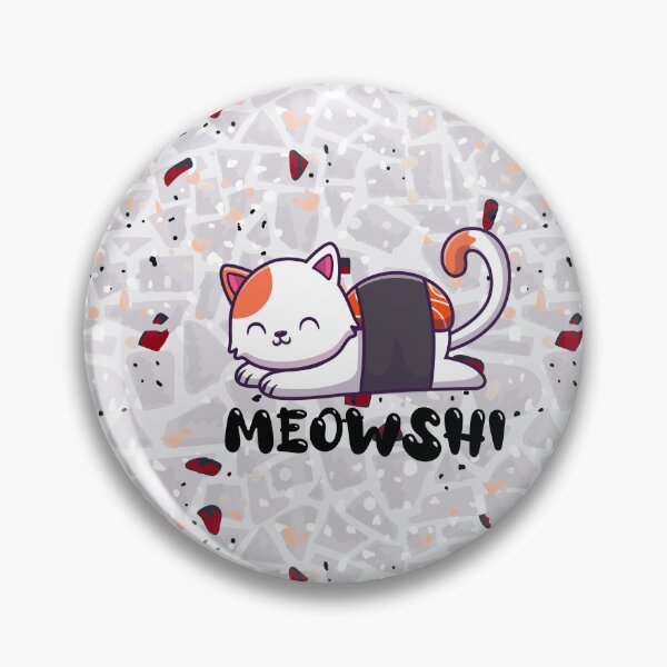 Item preview, Cat Sushi, Sushi roll, Meowshi Art Pattern Design designed and sold by ArtTees44.