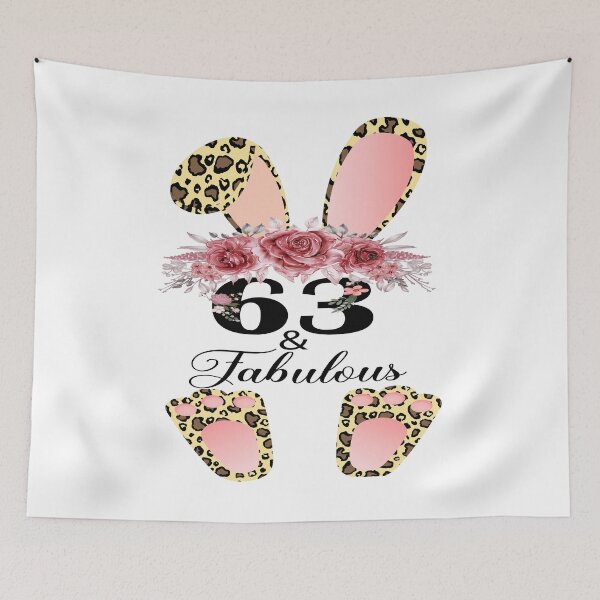 Item preview, 63 & Fabulous 63 Year Old Vintage Floral 1959 63rd Birthday Gift designed and sold by xteamdesign.