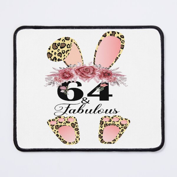 Item preview, 64 & Fabulous 64 Year Old Vintage Floral 1958 64th Birthday designed and sold by xteamdesign.