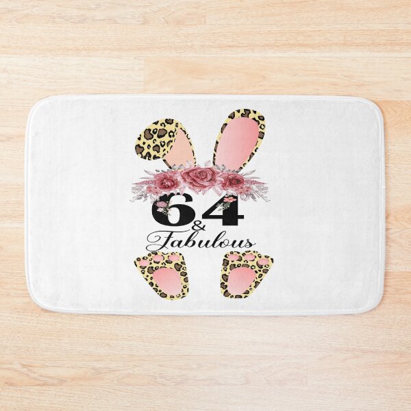 Item preview, 64 & Fabulous 64 Year Old Vintage Floral 1958 64th Birthday designed and sold by xteamdesign.