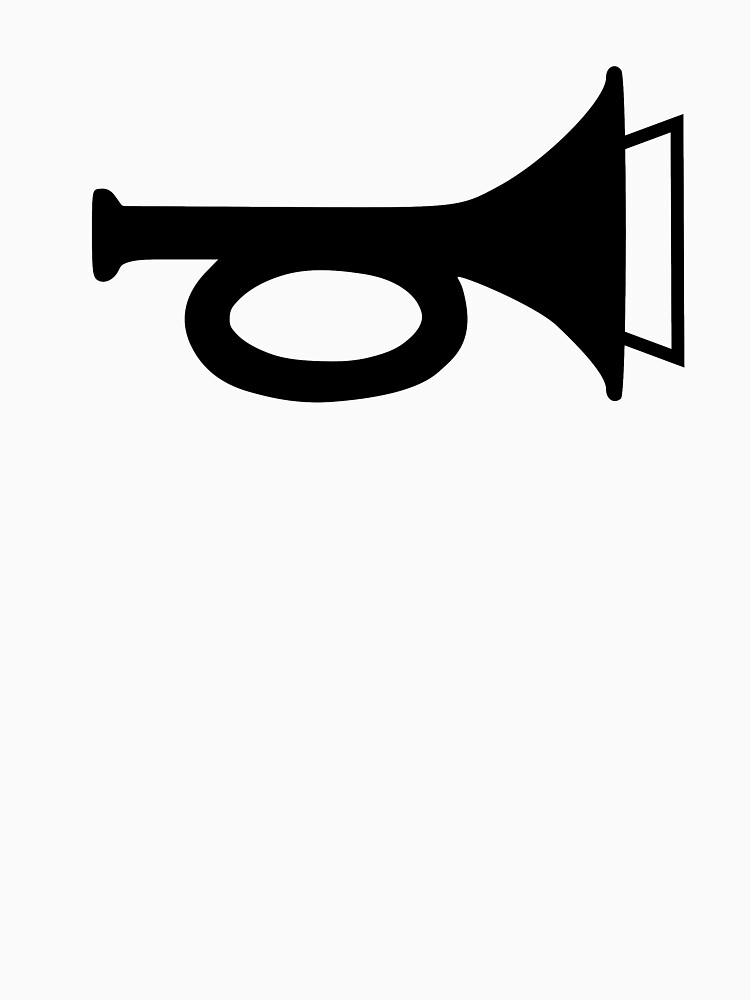 "Muted Post Horn" Pullover Hoodie for Sale by WordsWordsWords Redbubble